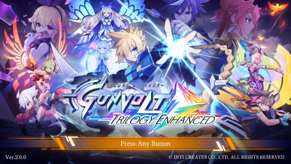Скачать Azure Striker Gunvolt Trilogy Enhanced последнюю версию